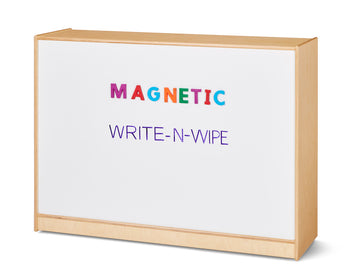 Jonti-Craft® Super-Sized Single Mobile Storage Unit - Magnetic Write-n-Wipe Back