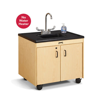 Jonti-Craft® Clean Hands Helper without Heater - 38" Counter - Plastic Sink