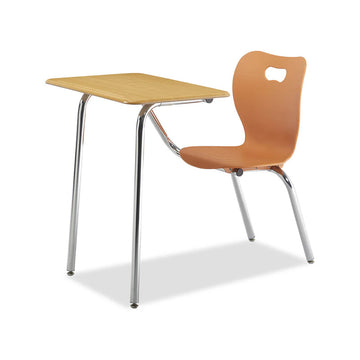 Alumni Smooth 4-Leg Combo Desk