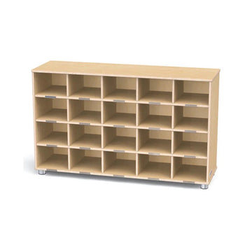 TrueModern® Twenty-Cubbie Shelf