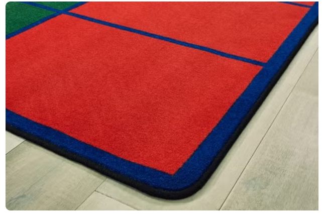 Colorful Rows Seating Rug