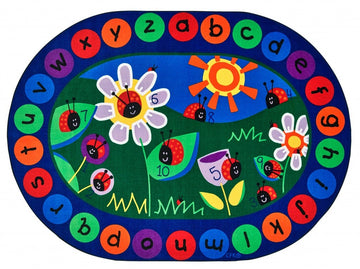 Carpets for Kids Ladybug Circletime Rug Oval