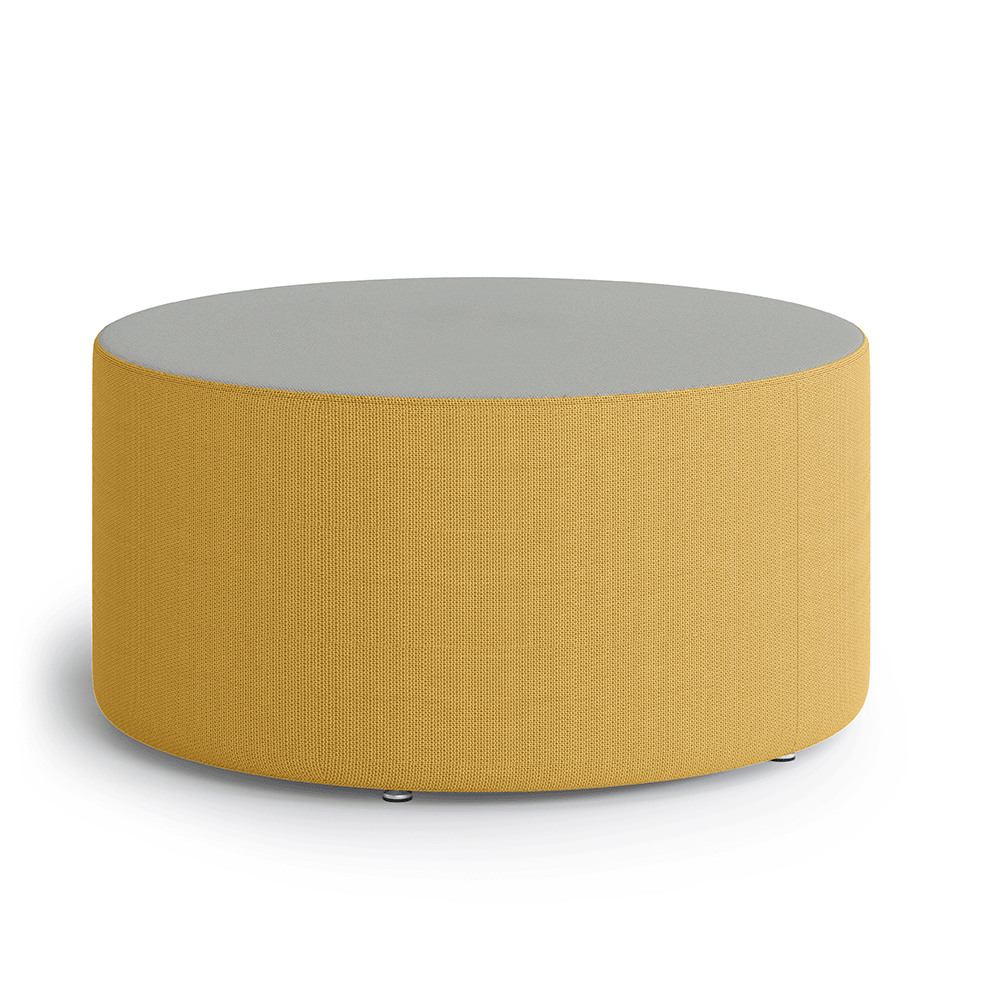 Alumni Lounge Round Ottoman