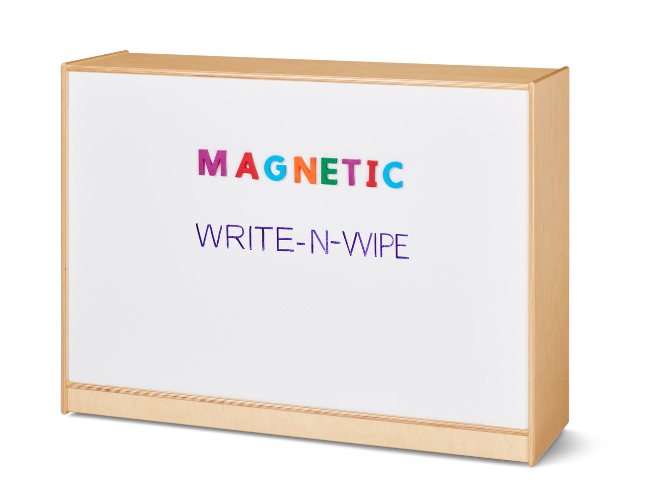 Jonti-Craft® Super-Sized Single Mobile Storage Unit - Magnetic Write-n-Wipe Back