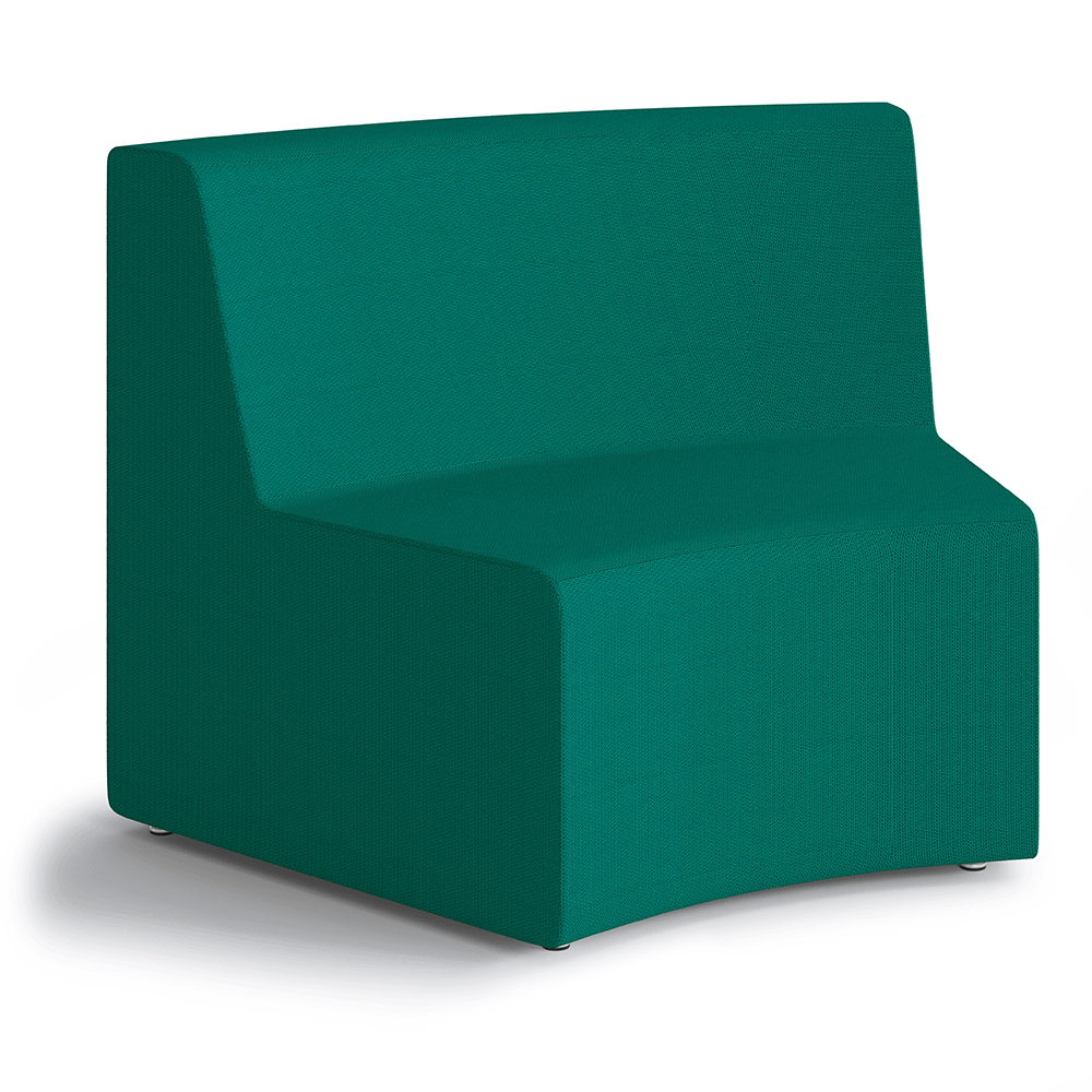 Alumni Lounge Inner Curve Loveseat