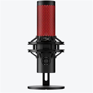 HyperX QuadCast 2 Wired Electret Condenser Microphone for Gaming, Live Streaming, Voice, Podcasting - Black