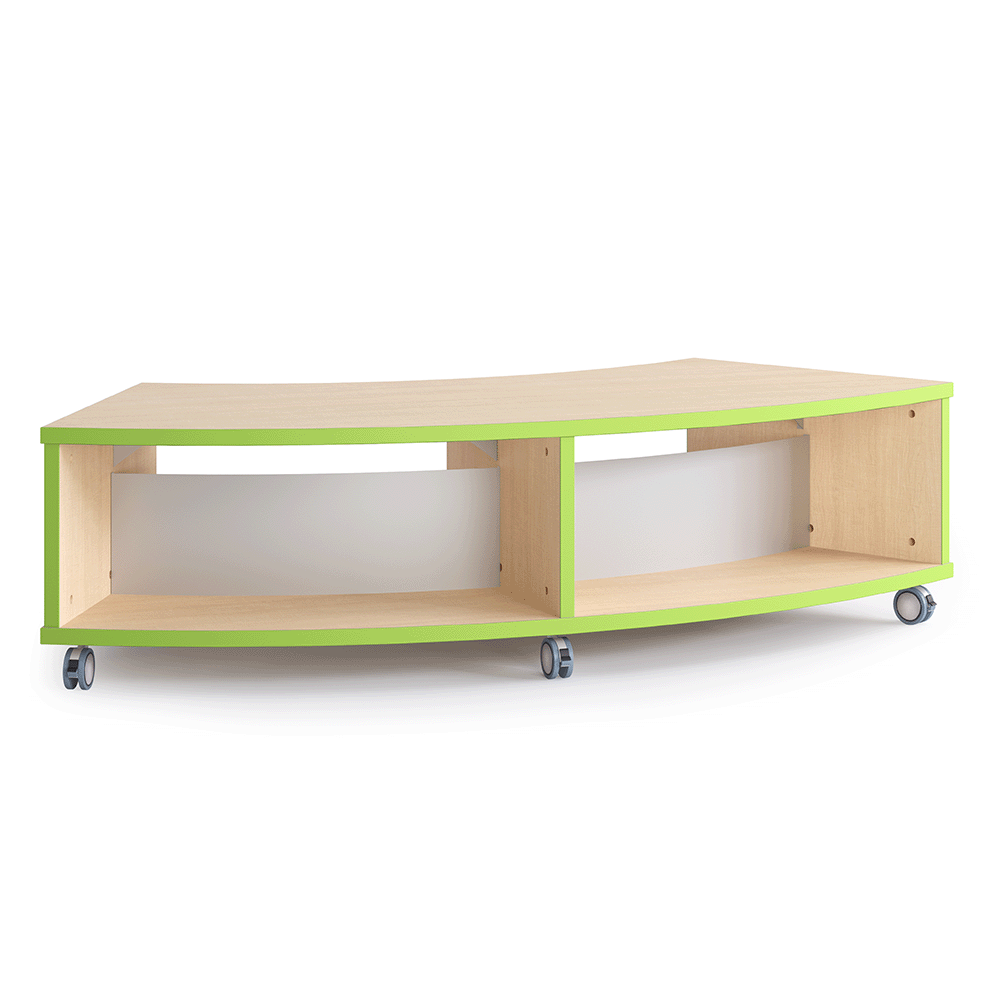 Strive Curved Double Shelf
