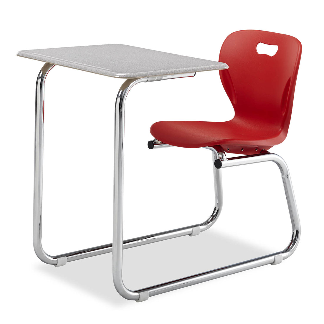 Alumni Explorer Sled Combo Desk