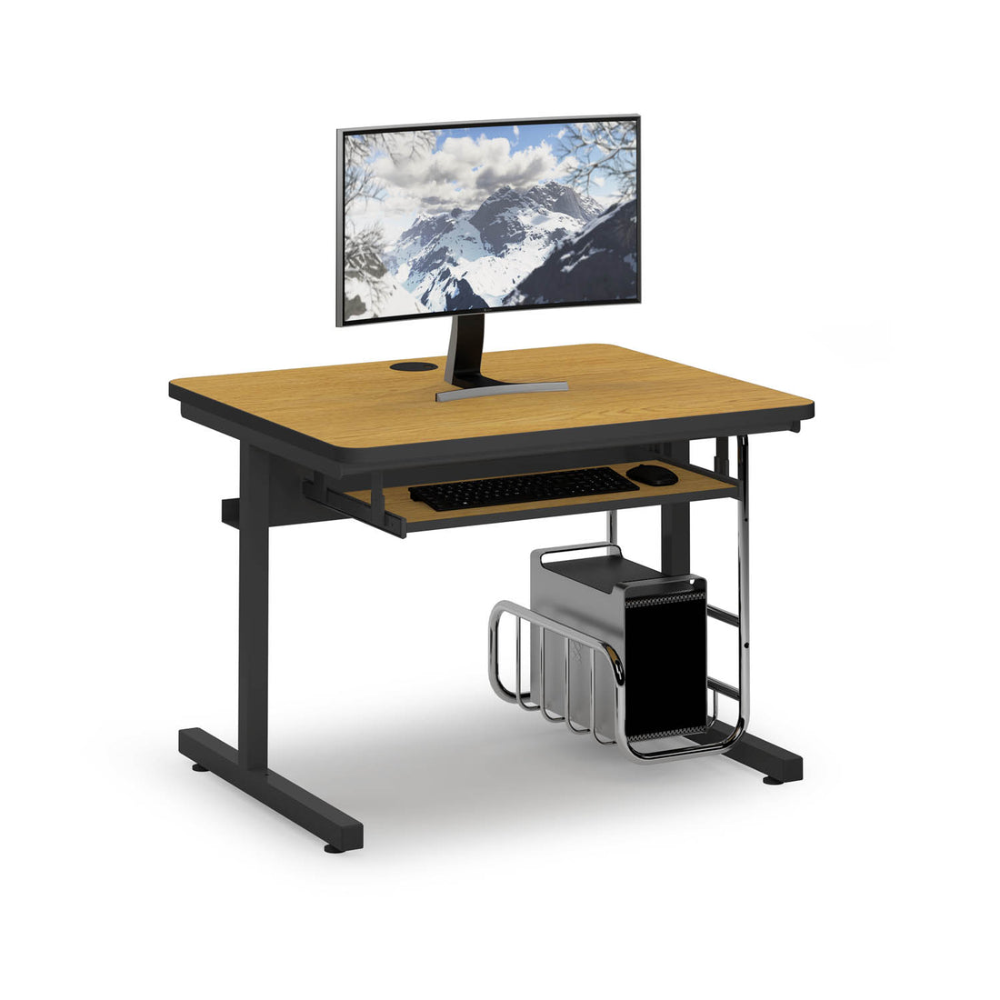 Alumni Honor Roll T-Leg Computer Table