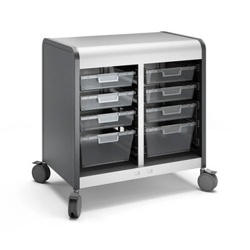 Alumni Accelerator Storage Intermediate-width, Low Height with Totes