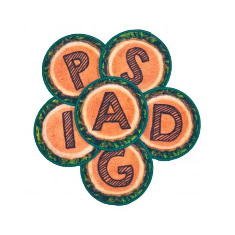 Alphabet Tree Rounds Seating Kit