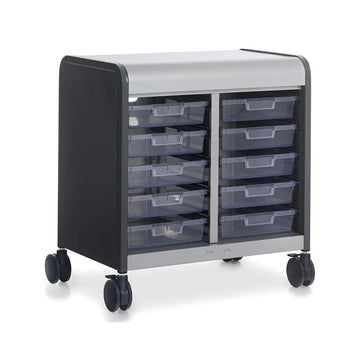 Alumni Accelerator Storage Intermediate-width, Low Height with Totes