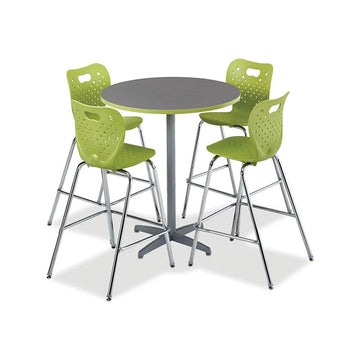 Alumni Pedestal Cafe Table with Round Top