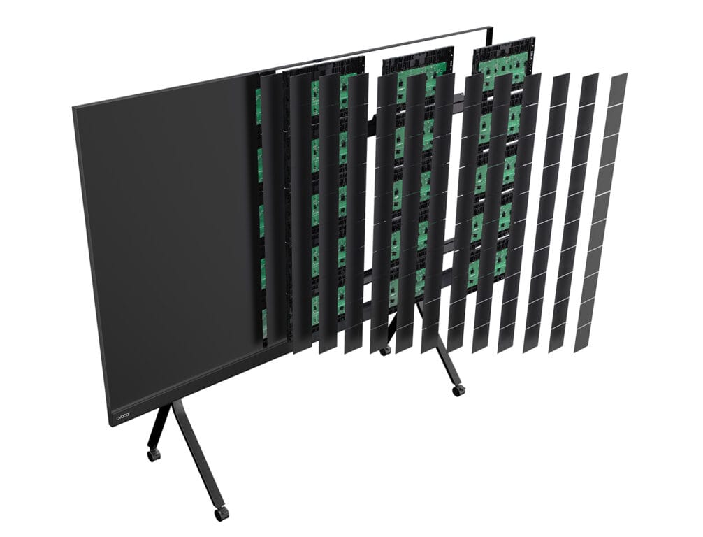 Avocor X-Series 138" DvLED Display with Stand