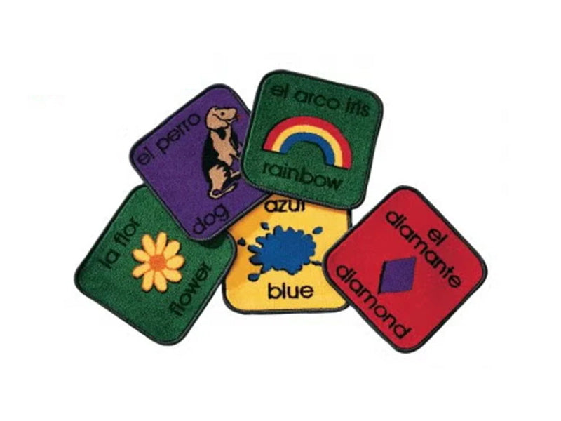 Bilingual Carpet Seating Squares Kit