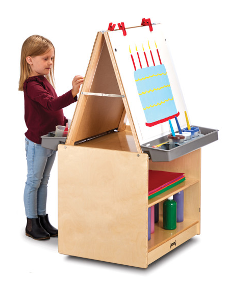 Jonti-Craft® 2 Station Art Center