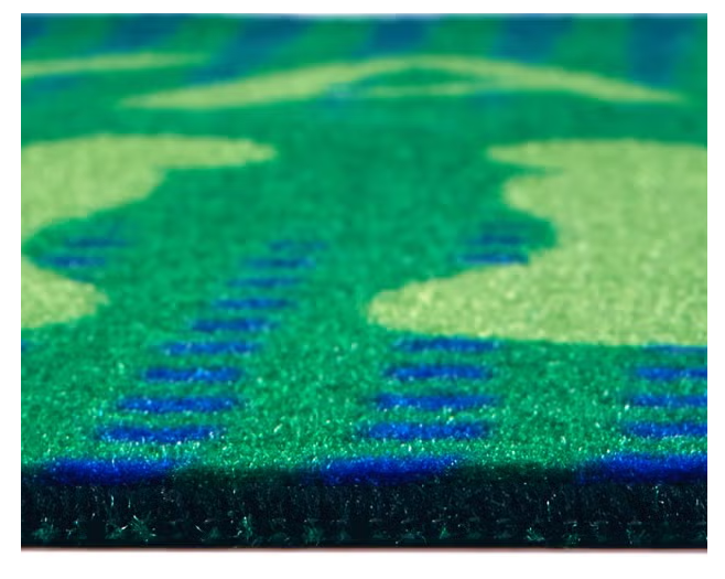 Wait to Sanitize Value Rug Green Feet