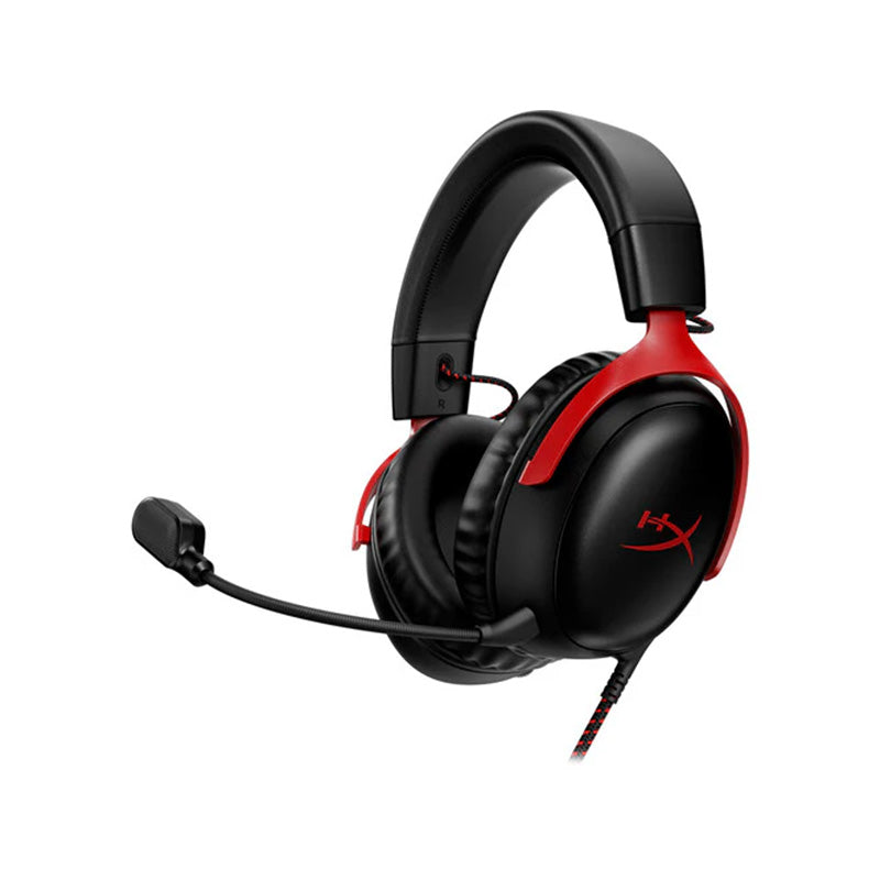HyperX Cloud III - Gaming Headset (Black/Red)
