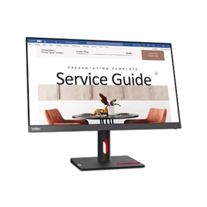 Lenovo ThinkVision S24i-30 24" Class Full HD LED Monitor - 16:9 - Raven Black