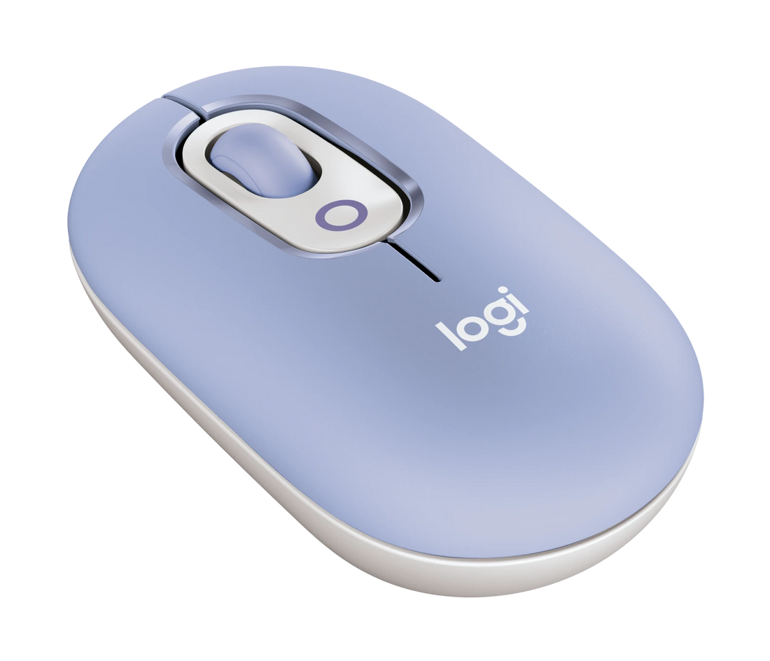 Logitech POP Mouse with emoji - Lilac