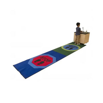 Dot Marks the Spot to Sanitize Here Value Runner