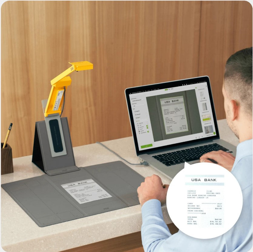 VZ-R-S Document Scanner: VZR/VZX + Scanner Mat + OCR