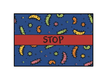 Stop the Germs Sanitize Value Rug