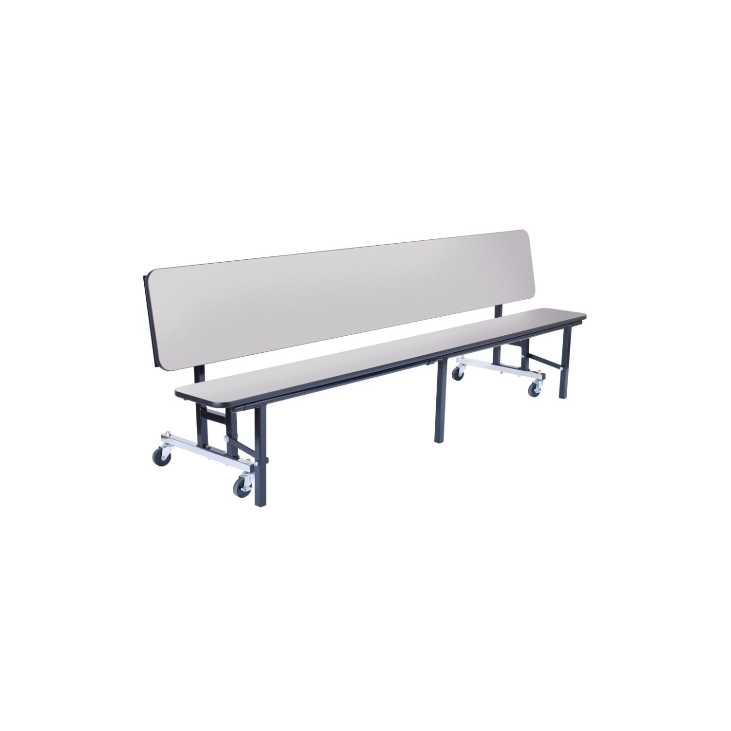 NPS 8'L Convertible Bench Cafeteria Table