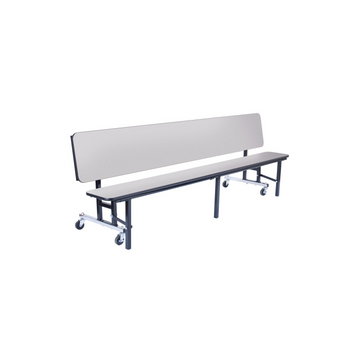 NPS 8'L Convertible Bench Cafeteria Table