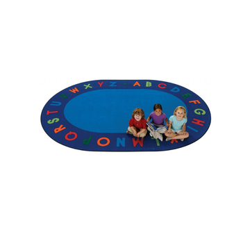 Alphabet Circletime Rug Oval