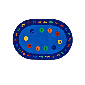Circletime Early Learning Value PLUS Rug Oval