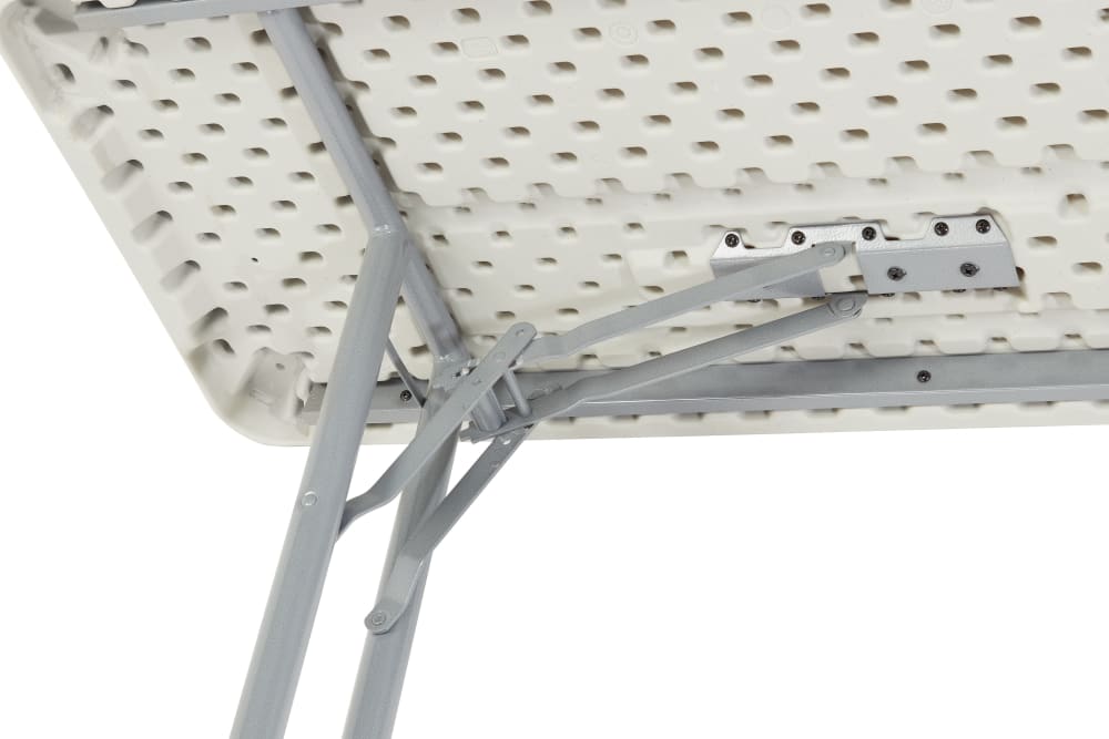 NPS Heavy Duty Seminar Folding Table Speckled Grey 18x96