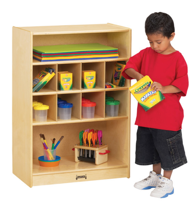 Jonti-Craft® Mobile Block Shelf