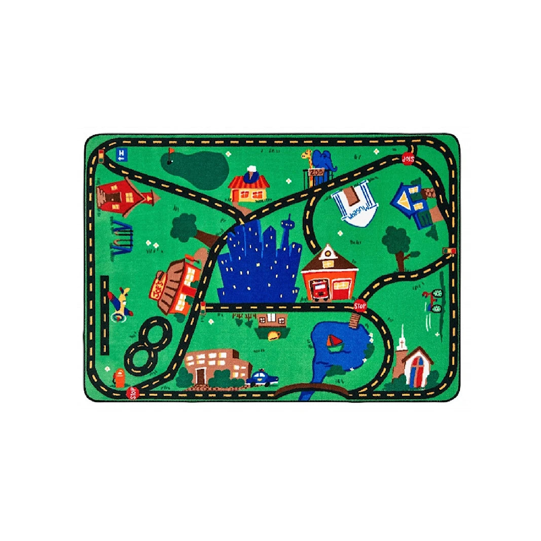Cruisin’ Around the Town Play Rug