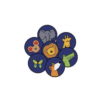 God’s Animals Whimsical Characters Seating Rounds Set of 20