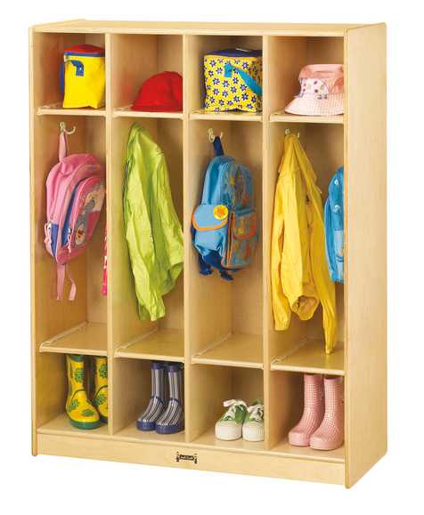 Jonti-Craft® 4 Section Coat Locker